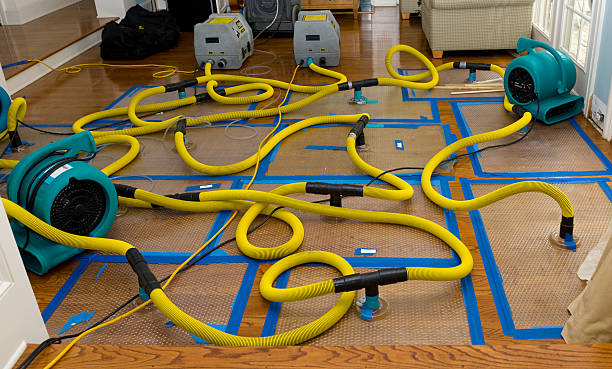 Professional Crawl Space Water Removal technician working in Prosser, WA